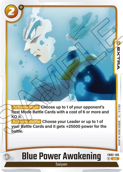 Blue Power Awakening, Blazing Aura FB02-136