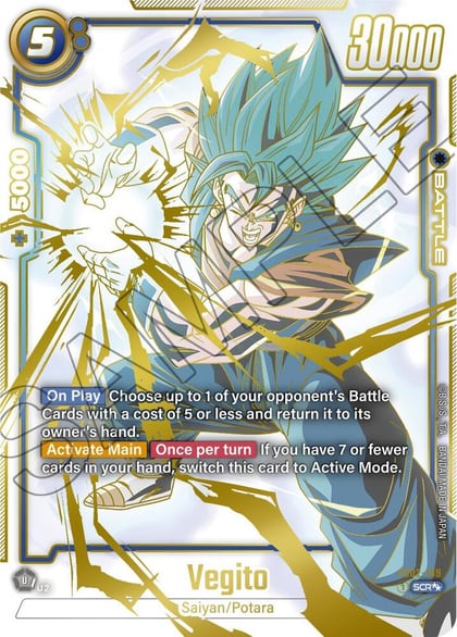 Vegito - FB02-139 (Super Alternate Art), Blazing Aura FB02-139