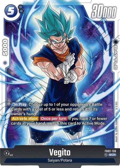 Vegito - FB02-139, Blazing Aura FB02-139