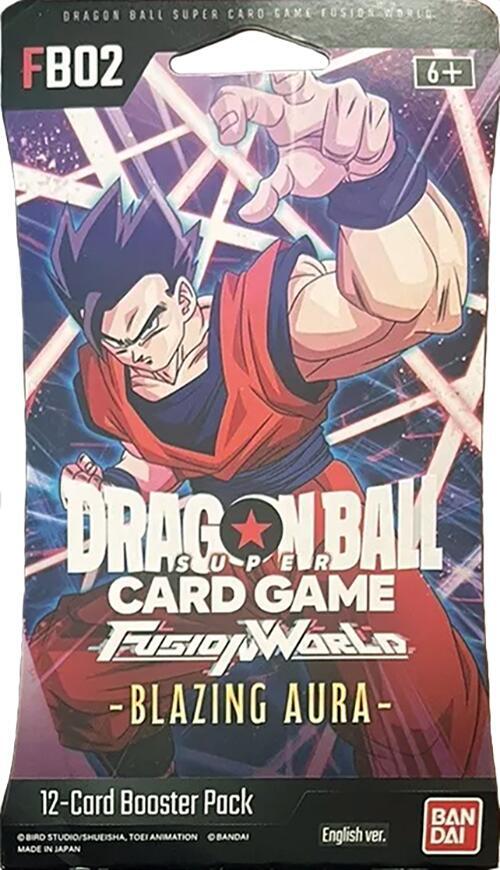 Blazing Aura Sleeved Booster Pack [Son Gohan : Adolescence], Blazing Aura P554332