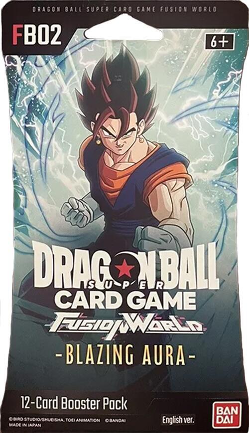Blazing Aura Sleeved Booster Pack [Vegito], Blazing Aura P554333