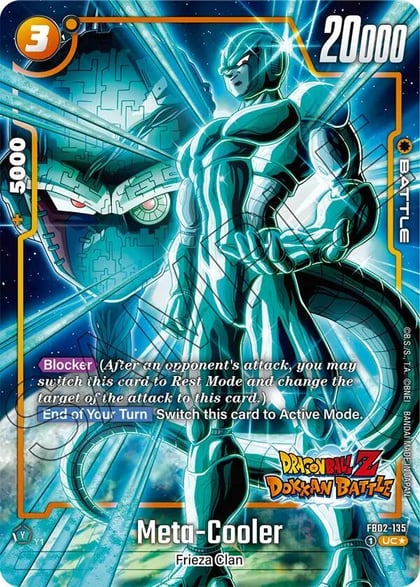 Meta-Cooler (Dragon Ball Z Dokkan Battle Alternate Art), Blazing Aura Alternate Art Reprints FB02-135