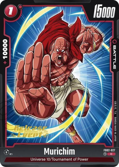 Murichim, Blazing Aura Release Event Cards FB02-027