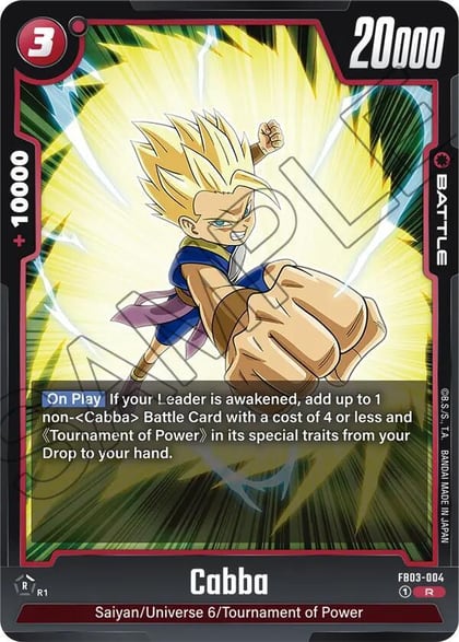 Cabba, Raging Roar FB03-004