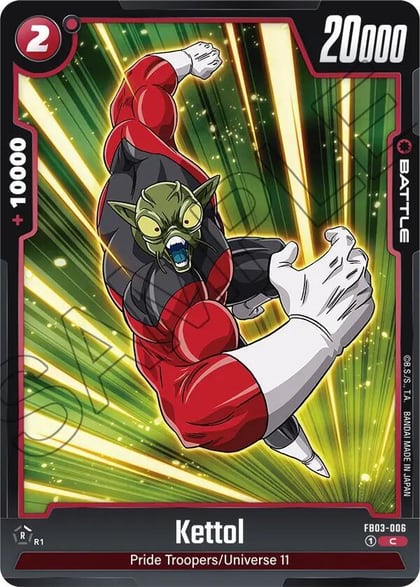 Kettol, Raging Roar FB03-006