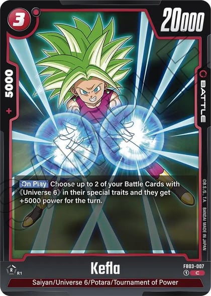 Kefla, Raging Roar FB03-007