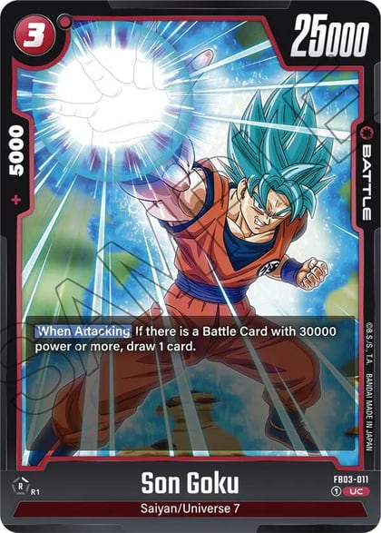 Son Goku - FB03-011, Raging Roar FB03-011