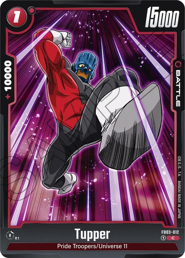 Tupper, Raging Roar FB03-012