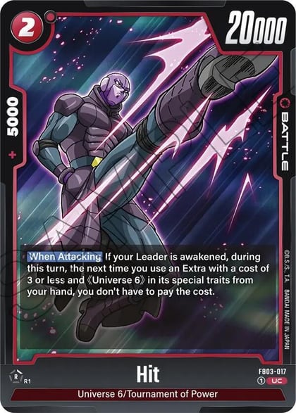Hit, Raging Roar FB03-017