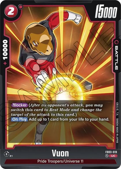 Vuon, Raging Roar FB03-019