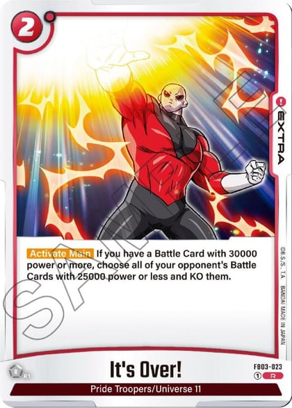 It's Over!, Raging Roar FB03-023