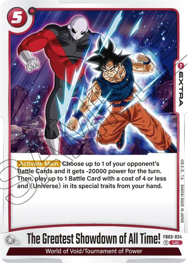 The Greatest Showdown of All Time!, Raging Roar FB03-024