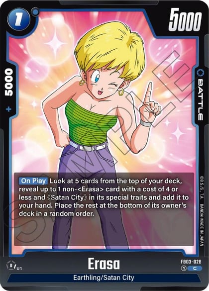 Erasa, Raging Roar FB03-028
