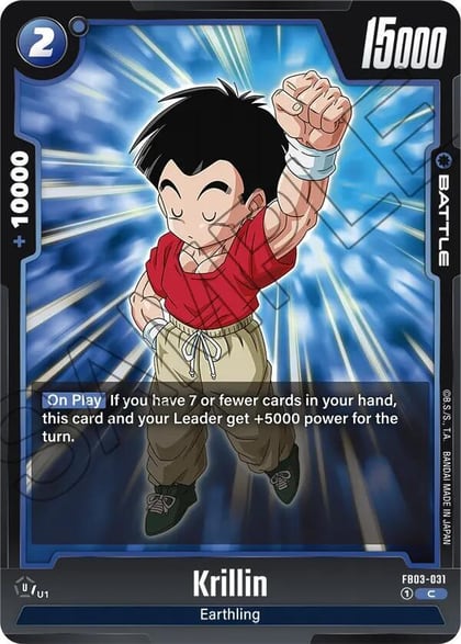 Krillin, Raging Roar FB03-031