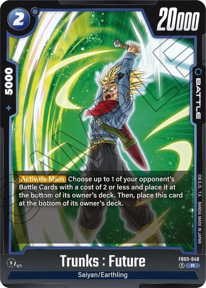 Trunks : Future, Raging Roar FB03-040