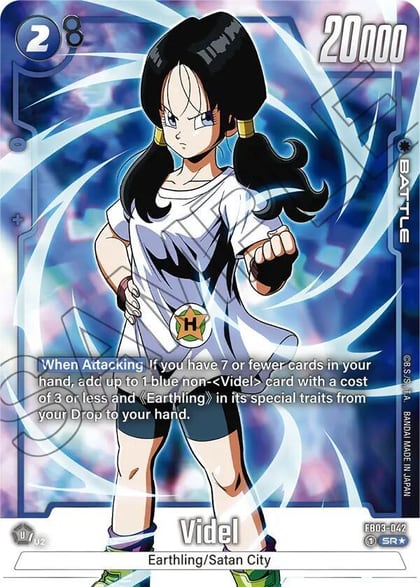 Videl - FB03-042 (Alternate Art), Raging Roar FB03-042