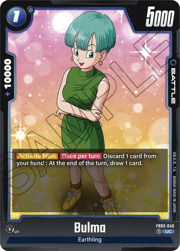 Bulma - FB03-046, Raging Roar FB03-046