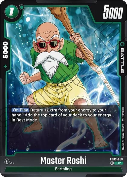 Master Roshi, Raging Roar FB03-056