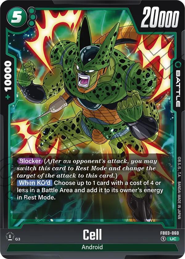 Cell - FB03-060, Raging Roar FB03-060