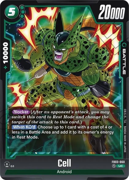 Cell - FB03-060, Raging Roar FB03-060