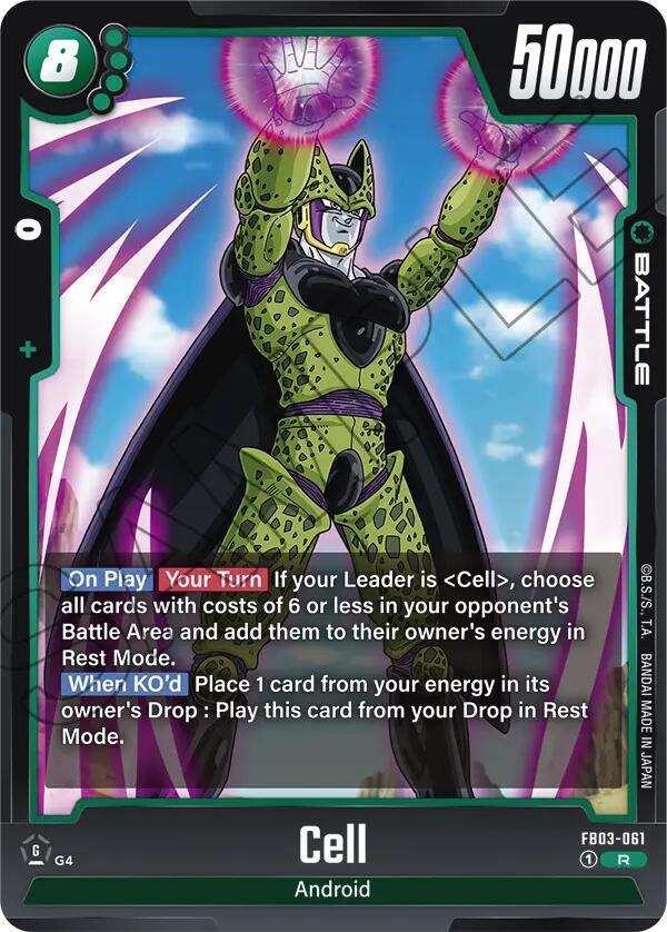 Cell - FB03-061, Raging Roar FB03-061