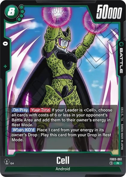 Cell - FB03-061, Raging Roar FB03-061