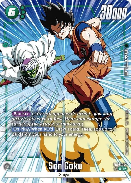 Son Goku - FB03-064 (Alternate Art), Raging Roar FB03-064