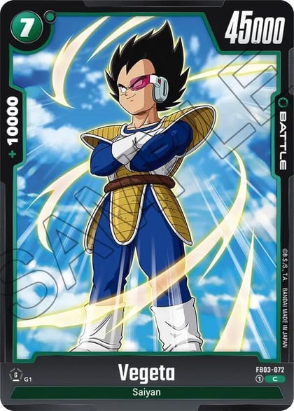 Vegeta - FB03-072, Raging Roar FB03-072