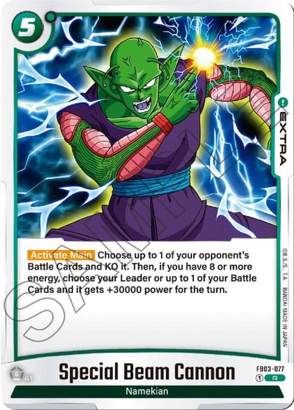 Special Beam Cannon, Raging Roar FB03-077