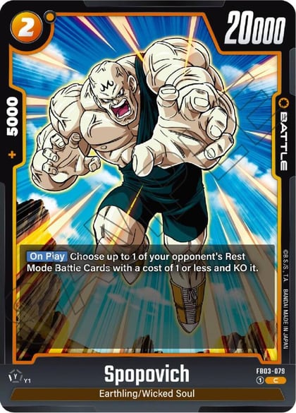 Spopovich, Raging Roar FB03-079