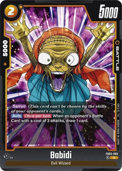 Babidi - FB03-083, Raging Roar FB03-083