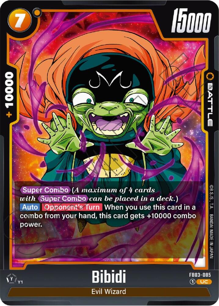 Bibidi, Raging Roar FB03-085