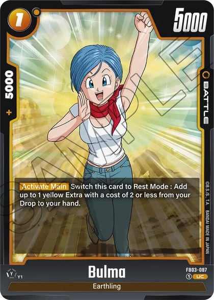 Bulma - FB03-087, Raging Roar FB03-087