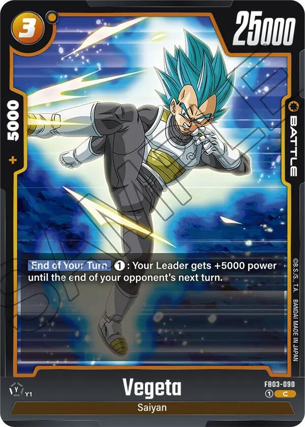 Vegeta - FB03-090, Raging Roar FB03-090