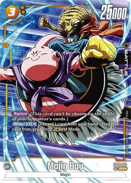 Majin Buu - FB03-093 (Alternate Art), Raging Roar FB03-093