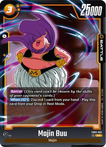 Majin Buu - FB03-093, Raging Roar FB03-093