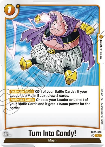 Turn Into Candy!, Raging Roar FB03-098