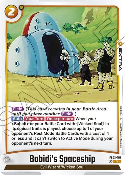 Babidi's Spaceship, Raging Roar FB03-101