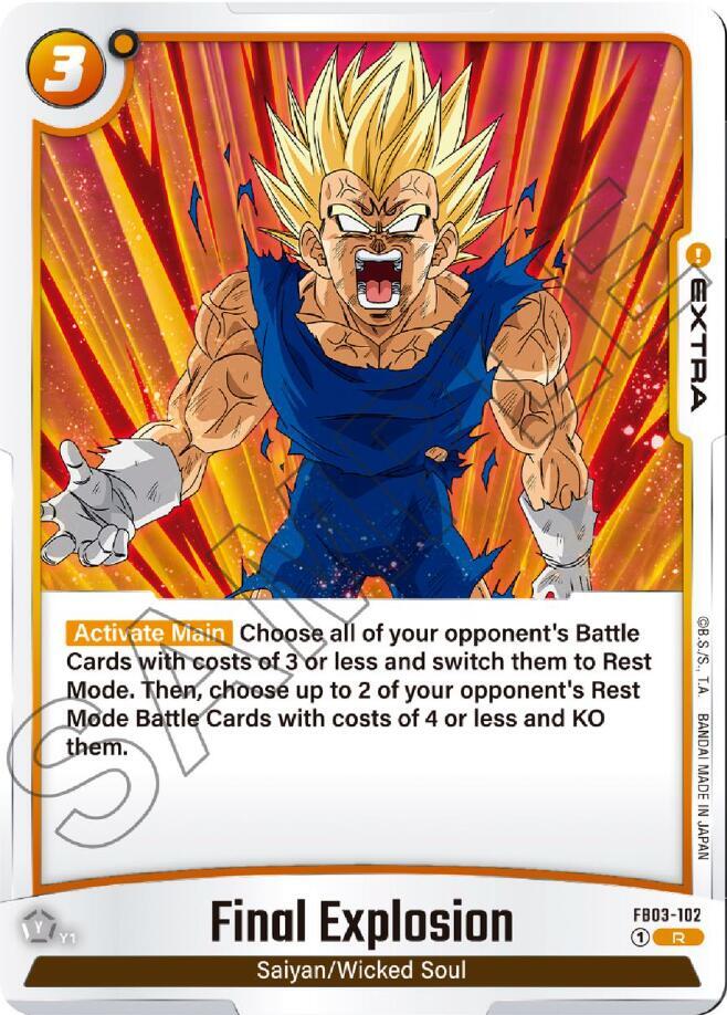 Final Explosion, Raging Roar FB03-102