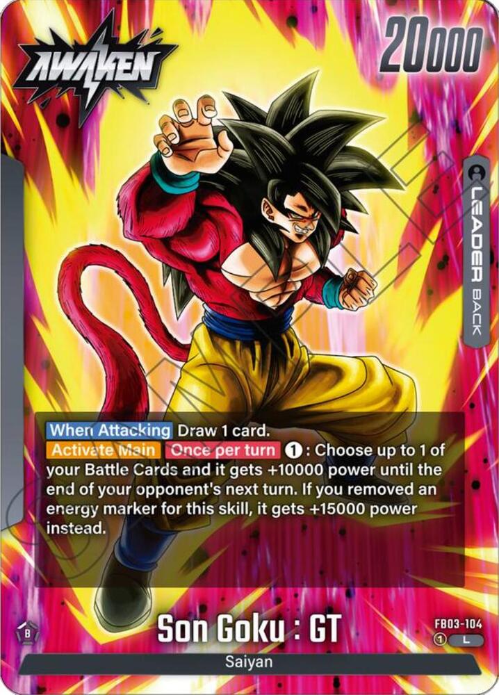 Son Goku : GT - FB03-104, Raging Roar FB03-104