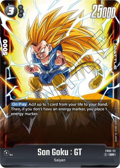 Son Goku : GT - FB03-111, Raging Roar FB03-111