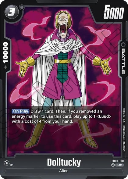 Dolltucky, Raging Roar FB03-120