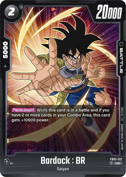 Bardock : BR, Raging Roar FB03-122
