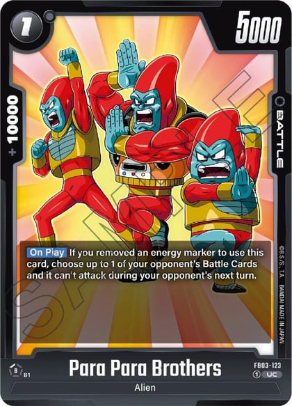 Para Para Brothers, Raging Roar FB03-123