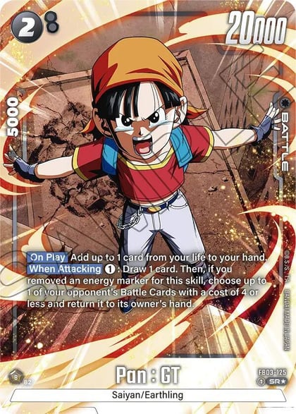 Pan : GT - FB03-125 (Alternate Art), Raging Roar FB03-125