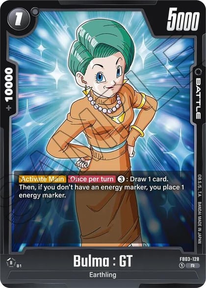 Bulma : GT, Raging Roar FB03-128