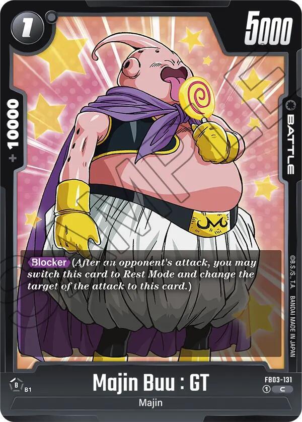 Majin Buu : GT, Raging Roar FB03-131