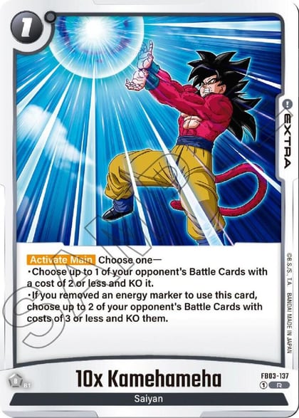10x Kamehameha, Raging Roar FB03-137