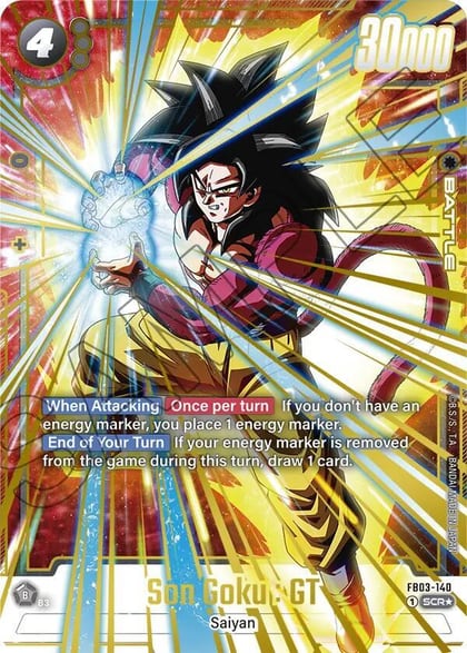 Son Goku : GT - FB03-140 (Alternate Art), Raging Roar FB03-140