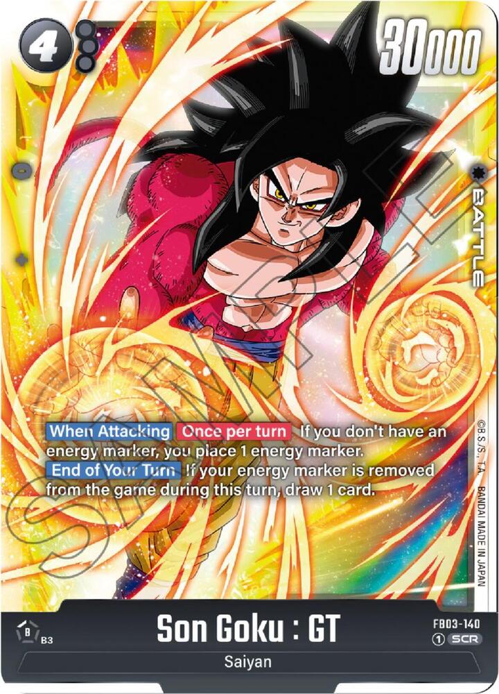 Son Goku : GT - FB03-140, Raging Roar FB03-140